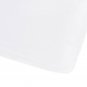SelectedStyle 100% Pure Silk Pocket Square Solid Color White