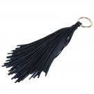 ZOONAI Women Leather Tassel Keychain Car Keyring Holder Bag Wallet Purse Deco...