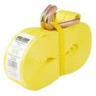 PROGRIP 05354 Heavy Duty Ratchet Tie Down Replacement Strap with Webbing: J-H...