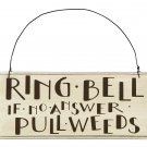 Primitives by Kathy Sign, Pull Weeds, 7 by 3-Inch