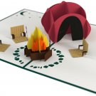 Lovepop Camping Trip Pop Up Card, Father's Day Card, Pop Up Card, Greeting Ca...