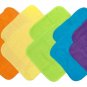 Neat Solutions Solid Knit Terry Washcloth Set, Multi-color, 12-Count