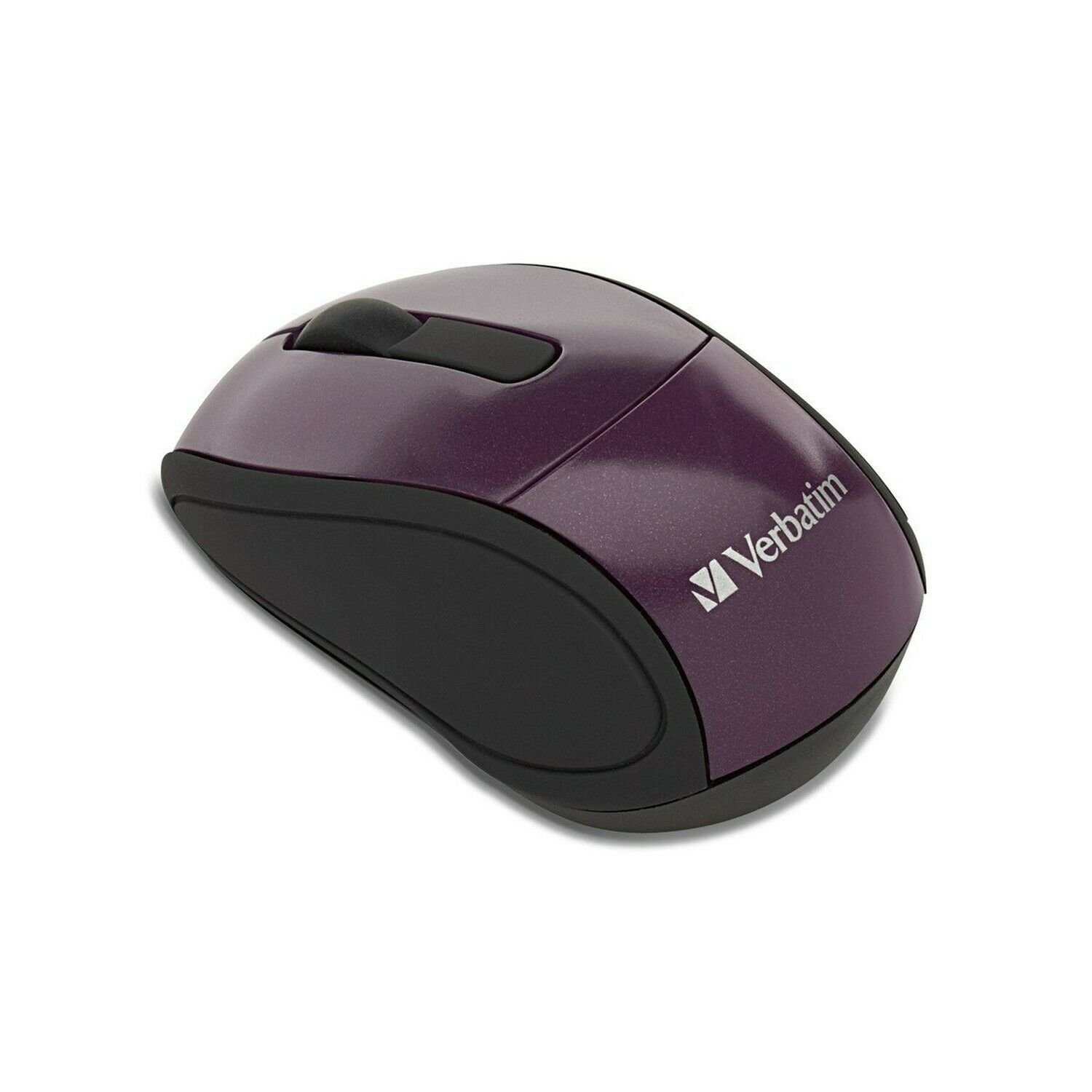 Verbatim Wireless Mini Travel Optical Mouse - Purple