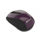 Verbatim Wireless Mini Travel Optical Mouse - Purple