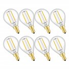 CRLight 2W LED Candelabra Bulb 25W Equivalent Warm White 2700K 250LM, Dimmabl...