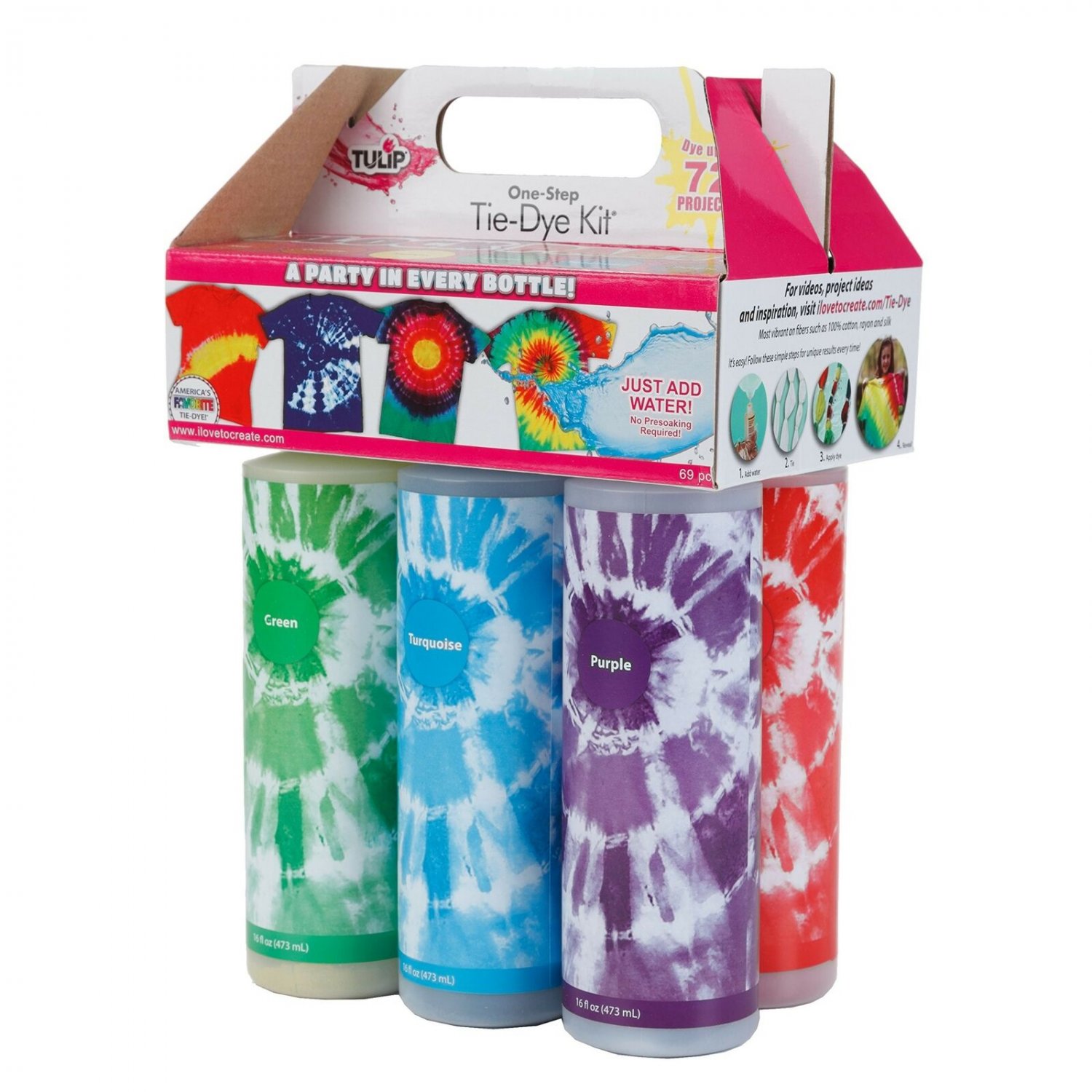 Tulip X-Large Block Party Tie Dye Kit 16oz