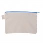 Large Blank Canvas Pen Pencil Case Stationery Pouch Coin bag Cosmetic Bags, S...