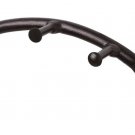 5 Hook Keys Holder | Wall Mounted Car Keys Hanger | Wrought Iron Home Key Rac...