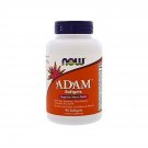 NOW Supplements, ADAM™ Men's Multivitamin with Saw Palmetto, Plant Sterols, L...