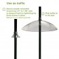 AUDUBON NACLBAF16 Clear Squirrel Baffle, 16-Inch