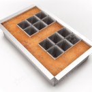 Jubilee Alphabet Cake Pan with Letter and Number Diagrams