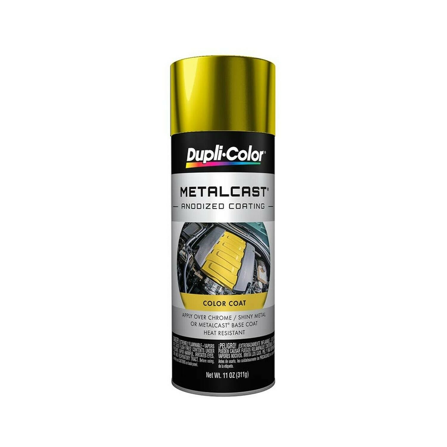 VHT MC202 Yellow 11 Ounce Dupli-Color Coating Anodized