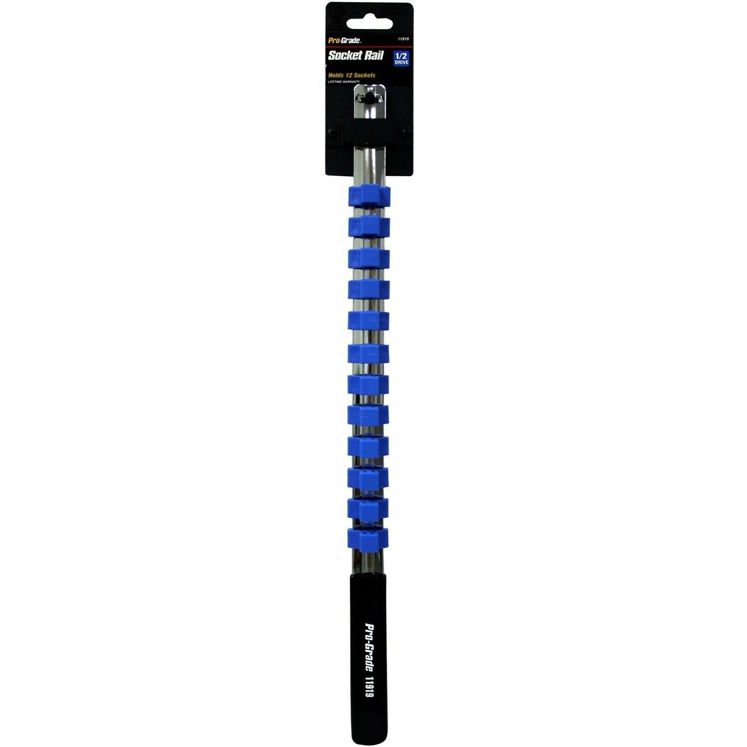 Pro-Grade 11919 1/2-Inch Drive with Socket Rail 1/2"