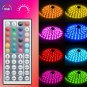 Led Strip Lights Kit, Govee 32.8Ft RGB Light Strip with IR Remote, Controller...