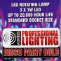LED Disco Party Bulb, Disco Light, DJ Light for Party's, Chrystal Ball Effect...