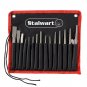 Punch And Chisel Set, 16 Pieces- Includes Taper Punches, Cold Chisels, Pin Pu...