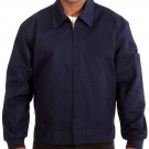 Men's Mechanics Jacket with Quilted Lining a Zip Up Work Coat XX-Large Navy