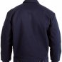 Men's Mechanics Jacket with Quilted Lining a Zip Up Work Coat XX-Large Navy