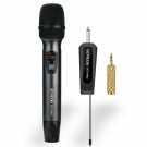 GEARDON Wireless Microphone 48 Channel Dynamic UHF Cordless Vocal Microphone ...