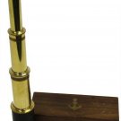 IOTC Science Purchase 78TELE15 Handheld Brass Telescope with Wooden Box