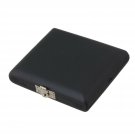 Yibuy Black Oboe Reed Case Holder Box PU leather For 6 Pieces of Reed 9.2 x 7...