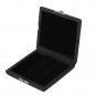 Yibuy Black Oboe Reed Case Holder Box PU leather For 6 Pieces of Reed 9.2 x 7...