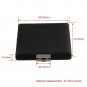 Yibuy Black Oboe Reed Case Holder Box PU leather For 6 Pieces of Reed 9.2 x 7...