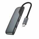 Syntech USB C Hub, 4-in-1 USB C to USB Adapter with Type-C Charging, Thunderb...