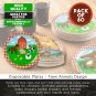Disposable Plates - 80-Count Paper Plates, Farm Animals Party Supplies for Ap...
