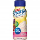Carnation Breakfast Essentials Ready-to-Drink, Creamy Strawberry, 8 Ounce Bot...