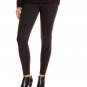 Flexees Women's Maidenform Fat Free Dressing Legging X-Large Black