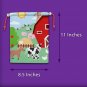 Farm Animals Barnyard Drawstring Bags Kids Birthday Party Supplies Favor Bags...
