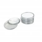 50 PCS Round Clear Plastic Coin Holders Collectors Storage Capsules 25-40mm A...