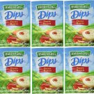 Hidden Valley Dips Mix, Fiesta Ranch 1.1 Oz Packets (Pack of 6)