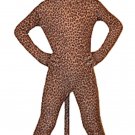 Seeksmile Child Open Eyes Open Nose and Mouth Lycra Leopard Animal Zentai Small