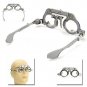 CGOLDENWALL Adjustable Trial Frame Optical Trial Lens Frame PD 54-70mm Pure T...