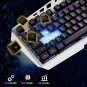 FLAGPOWER Gaming Keyboard and Mouse Combo LED Backlit Mechanical Feeling Keyb...