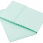 AmazonBasics 400 Thread Count Pillow Cases - Standard, Set of 2, Seafoam Green