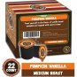 Crazy Cups Flavored Decaf Coffee, for the Keurig K Cups 2.0 Brewers, Pumpkin ...