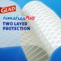 Glad ForceFlexPlus Tall Kitchen Drawstring Trash Bags -13 Gallon White Trash ...