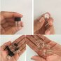 Simple_e 50 Pack 1ML 1/4 Dram Mini Clear Glass Essential Oils Sample Bottles ...