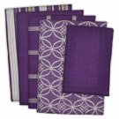DII Cotton Oversized Kitchen Dish Towels 18 x 28" and Dishcloth 13 x 13", Set...