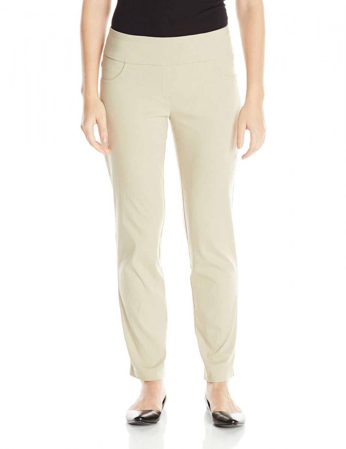 Ruby Rd. Women's Petite Pull-On Solar Millennium Super Stretch Pant 12 Petite