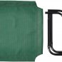 AmazonBasics Elevated Cooling Pet Bed Extra-Small Green
