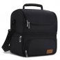 Large Lunch Box for Men, Insulated Adult Lunch Bag, Sable Reusable Waterproof...
