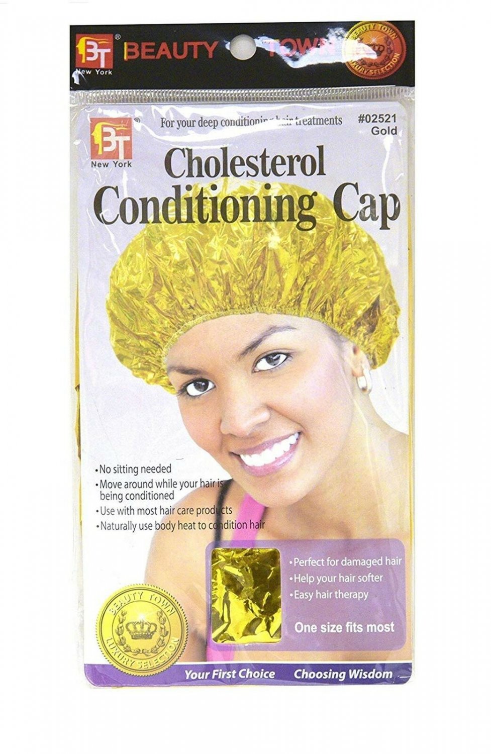 Gold Conditioning Cap-Self Heating by Beauty Town Gold