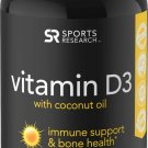 Vitamin D3 (2000iu/50mcg) enhanced with Coconut Oil for better Absorption ~ N...