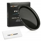 K&F Concept 55mm Slim HD Milti-Coated Variable Polarizing Fader ND Neutral De...
