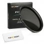 K&F Concept 55mm Slim HD Milti-Coated Variable Polarizing Fader ND Neutral De...