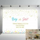 Mehofoto Gender Reveal Party Backdrop Boy Or Girl Twinkle Twinkle Little Star...